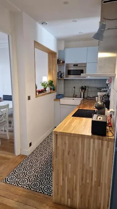 Apartament Parc Montsouris 14eme-le Calme Et Le Charme Paryż